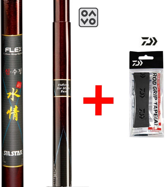 은성 실스타 플렉스 신수정 1.8칸 ~ 5.9칸 FLEX 신수정 고밀도 중탄성 카본 민물낚시대