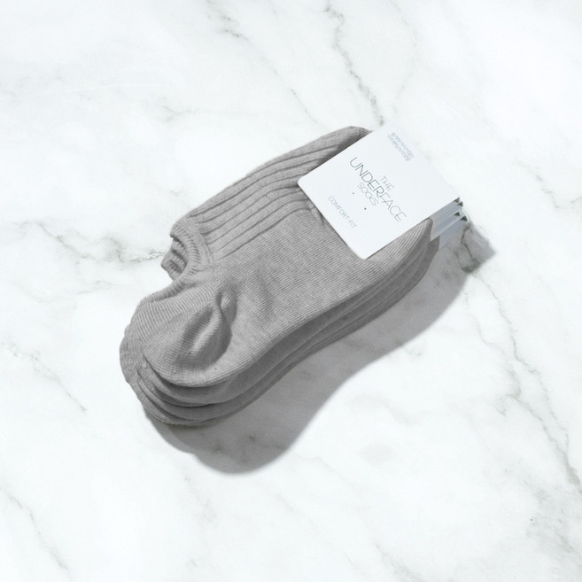 [국산] 언더페이스 여성용 안벗겨지는 골지 덧신 8족 실리콘 페이크삭스 프리미엄 퀄리티 [15컬러]