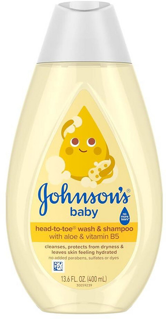 Johnson's Baby 존슨스 베이비 존슨즈베이비 올인원 젠틀 워시 일반 및 리필용 165047, 13.6 Fl Oz (Pack of 1), 1