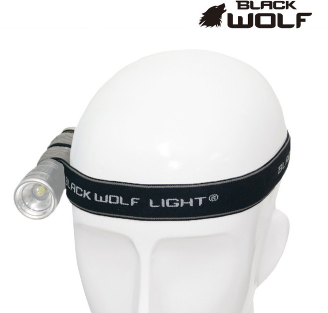 블랙울프 자전거라이트 손전등 LC-858 후레쉬, H-기타용품 해드밴드, 2개