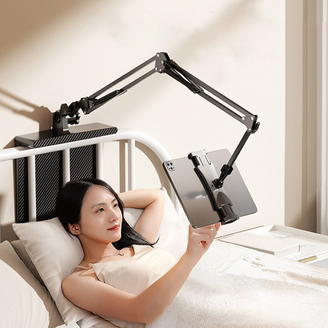 여해 침대 태블릿 거치대 360도 회전, D53, 1개