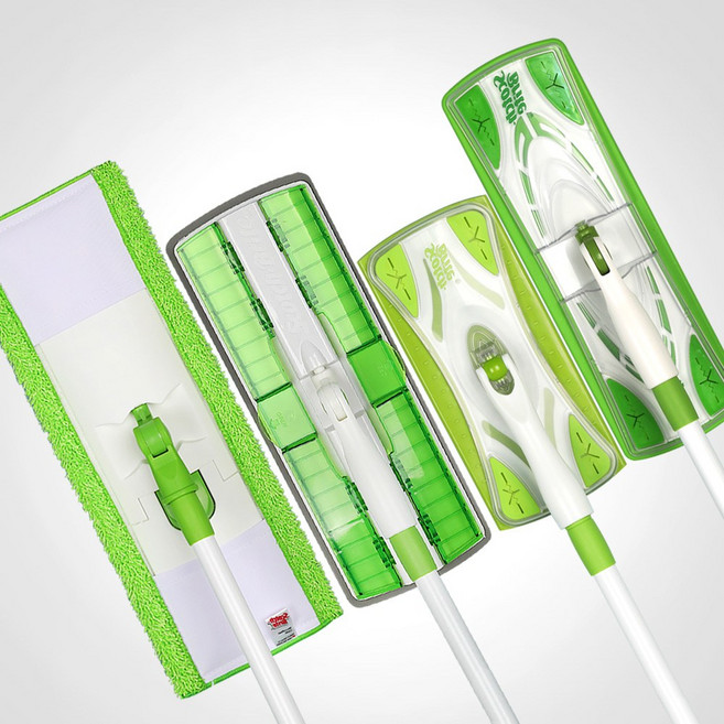 3M 막대걸레 퀵스위퍼 클립형 표준형 대형 청소포 청소밀대, 표준형 막대걸레, 1개