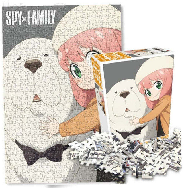 비브랜드 스파이패밀리 직소퍼즐 500조각 아냐 포저 본드 포저, 스파이패밀리 직소퍼즐 500조각_아냐포저x본드포저