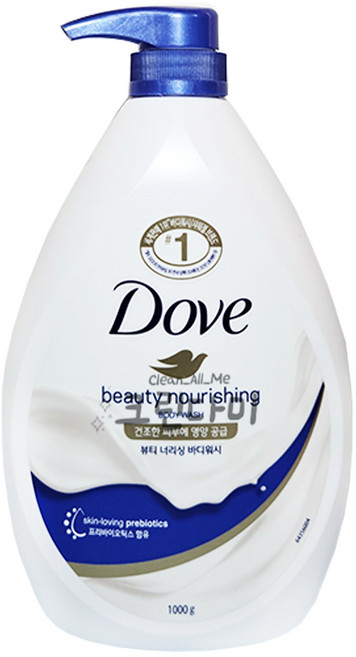 도브 바디워시 뷰티 너리싱, 1kg, 1개