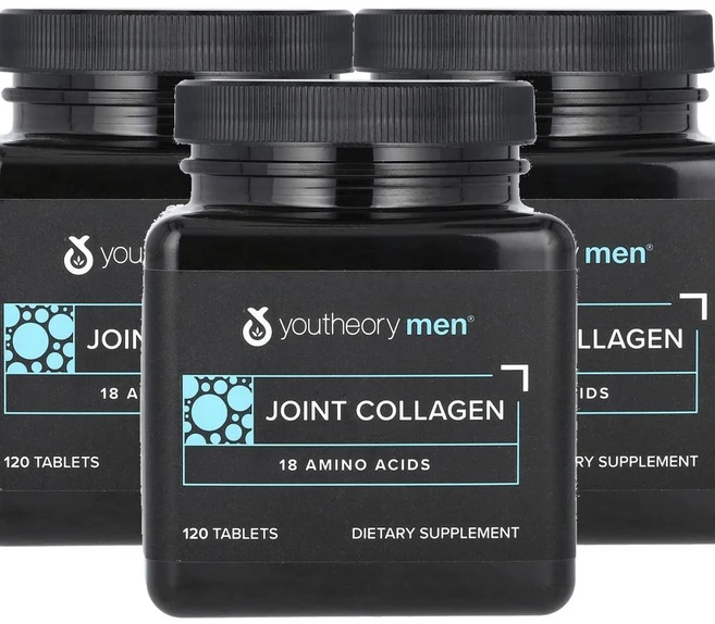 유어리 맨 조인트 콜라겐 Youtheory Men Joint Collagen 120정, 3개 - 쿠팡