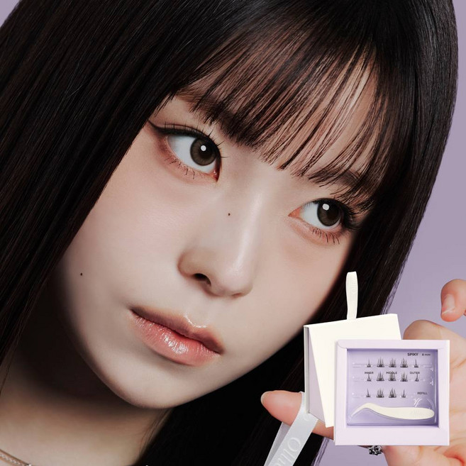 올리오 노글루 속눈썹 키트 스파이키, 1개, 단품