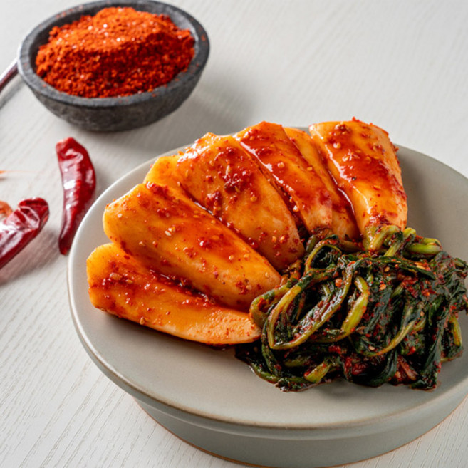 100% 국내산 전라도 총각김치 아삭아삭 별미김치, 5kg, 1개