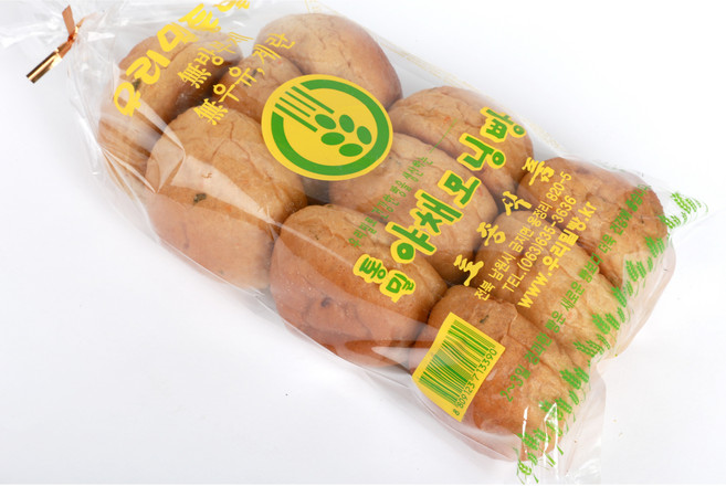 우리밀 통밀 야채모닝빵, 1개, 300g