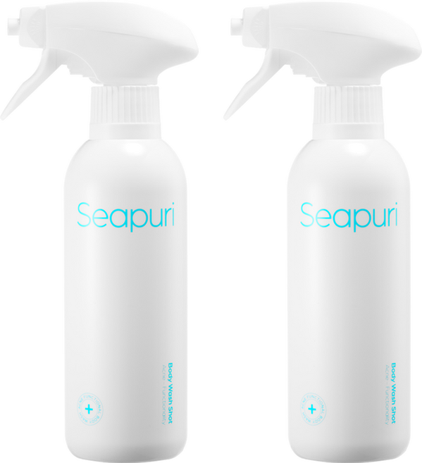 씨퓨리 바디워시샷 올인원 바디워시, 2개, 300ml