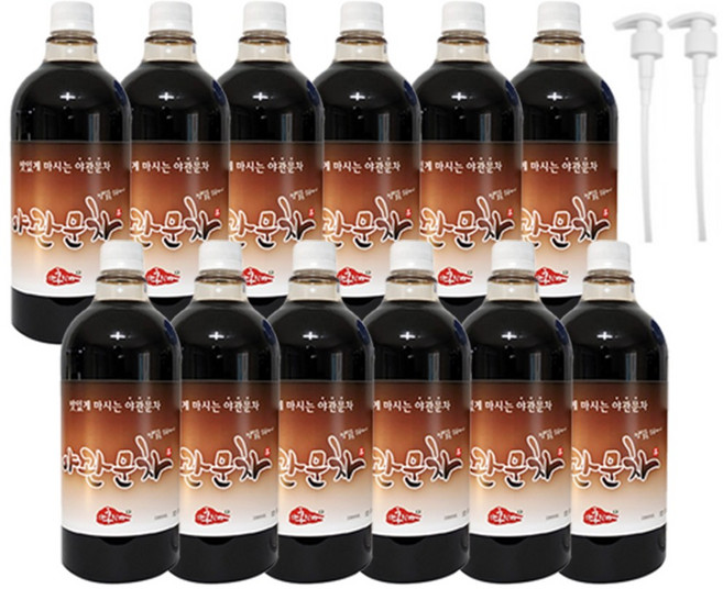 홍치마 대용량 야관문차 원액 고농축 엑기스 비수리 액상 1000ml 다홍치마, 1L, 12개