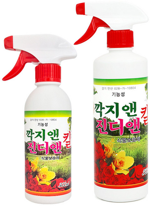 깍지앤진디앤킬 300ml 500ml 식물보호제 벌레퇴치 깍지벌레 진딧물 벌레예방, 1개