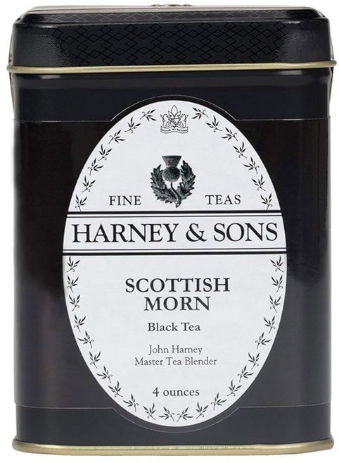 하니 앤 선즈 루즈 블랙 티 잉글리시 브렉퍼스트 4온스, 21 Scottish Morn, 4 Ounce (Pack of 1), 1개, 1개