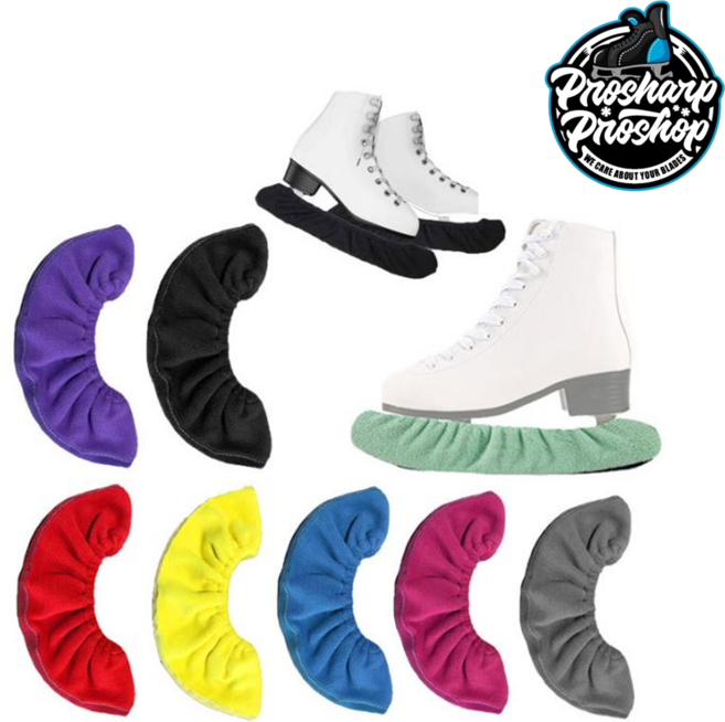 스케이트날집 블레이드 커버 털날집 털커버 가드 피겨 하키 인라인 8가지색, 블루, 1개