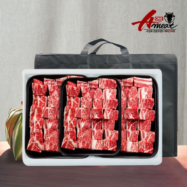 [냉동] 초이스 미국산 찜갈비세트 2호 (3kg)/초이스등급, 없음, 3kg, 1개