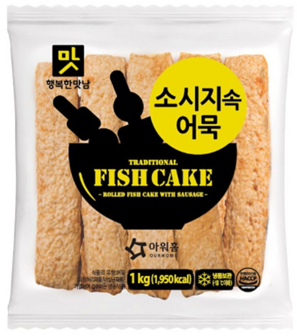 아워홈 소시지속어묵 1kg, 1개
