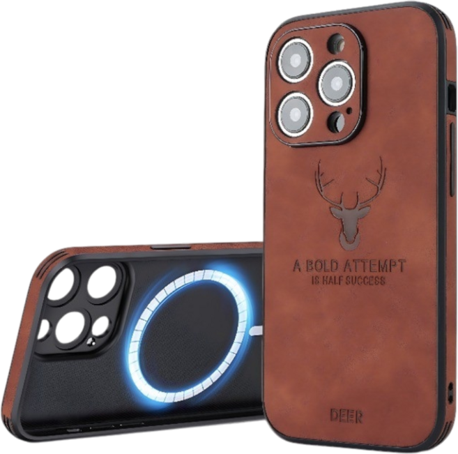 디씨즈잇 사슴 가죽케이스 맥세이프 아이폰16 15 14