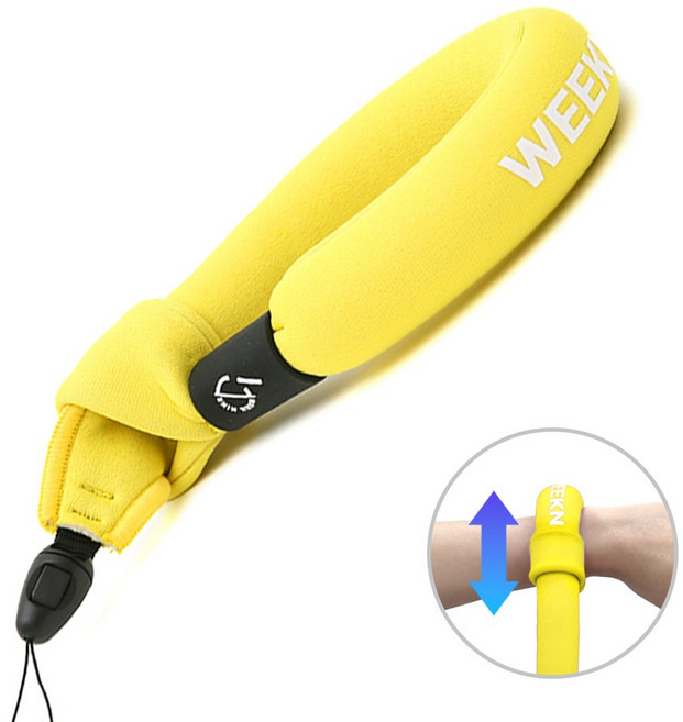 위크나인 핸드폰케이스스트랩 스마트폰밴드 아이폰스트랩, 1개, 스트링 옐로우