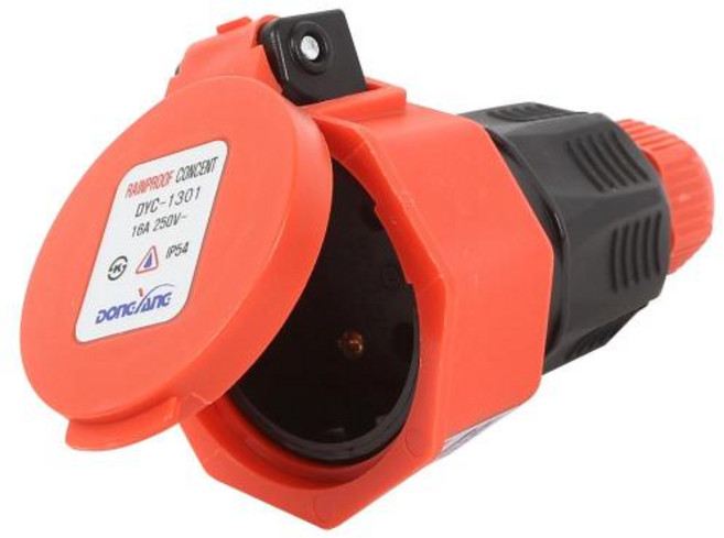 동양전자 방우락커 콘센트 DYC-1301, 1개