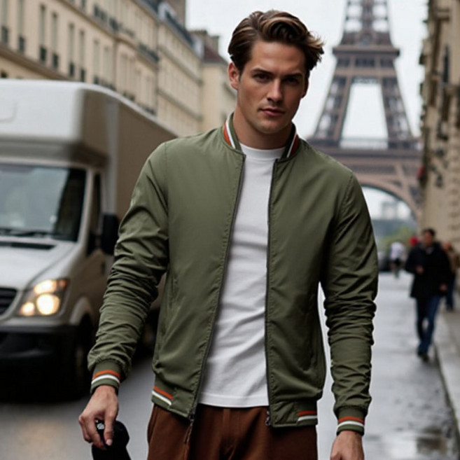 EARON MA-1 블루종 바람막이 항공점퍼 자켓