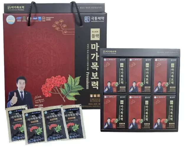 마가목 진액 엑기스 엉겅퀴 산수유 마카뿌리 호장근 국산 가루 분말 차 환 효능 30포, 1개