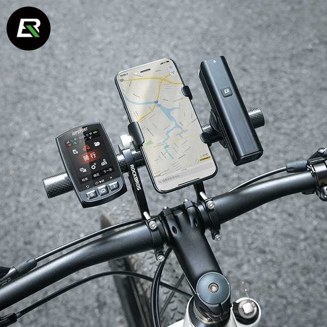 락브로스 자전거 핸들확장바 익스텐더, 블랙, 1개