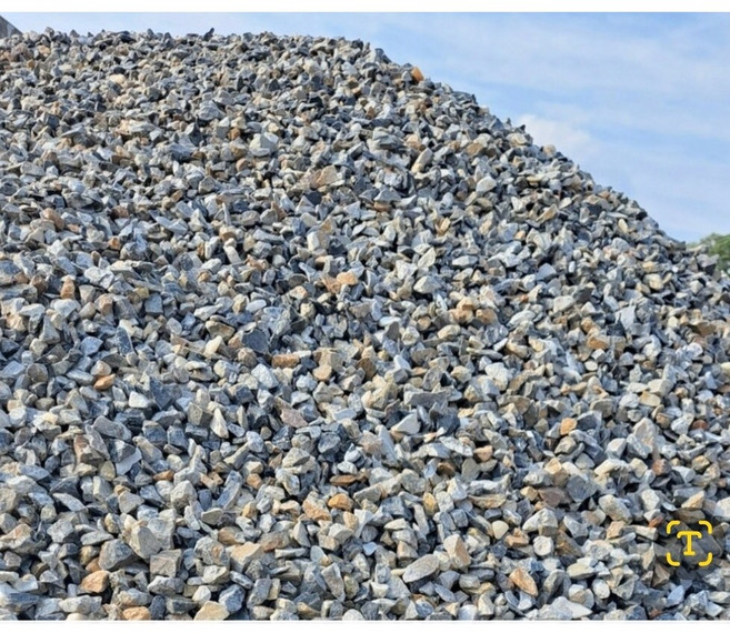 파쇄석 품질우수.톤백3개이상 무료배송.주차장.마당깔기.자갈나라., 1000kg, 1개