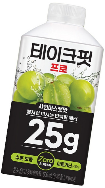 냉장 테이크핏 프로 샤인머스캣 500ml X 6입 1박스, 6개