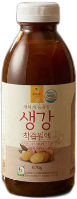 이베따 수제 생강착즙 원액차 수제 생강청 pet병