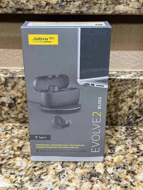 Jabra Evolve2 Buds 무선 블루투스 이어폰 USB-A 신제품 148412