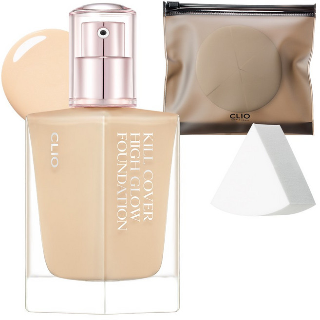 클리오 킬커버 하이 글로우 파운데이션+증정, 3 리넨, 1개