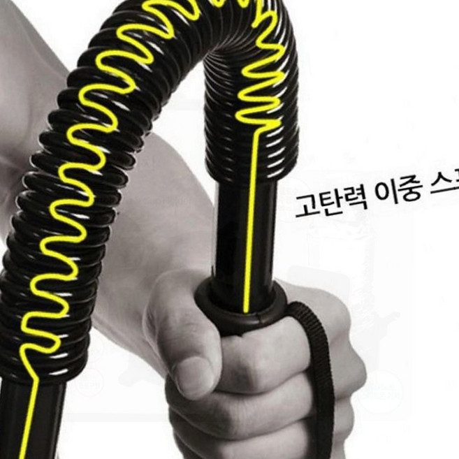 근력기 헬스 손목 팔근육 악력 운동기구 운동 홈트, 런웨이브 20kg 일자형완력기, 1개