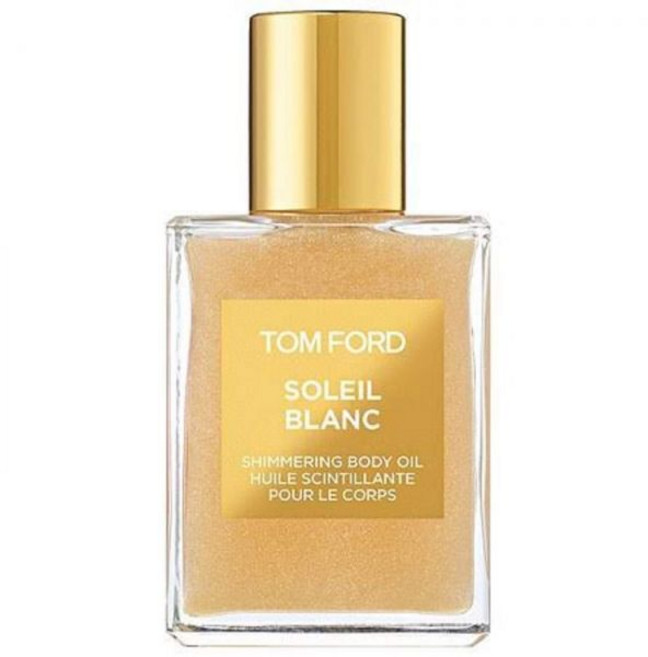 톰 포드 솔레 블랑 반짝이는 바디 오일 미니, 1.5 Fl Oz (Pack of 1), 1개