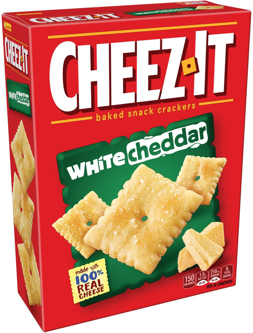 치즈잇 베이크드 스낵 크래커 화이트 체다, 351g, 1개