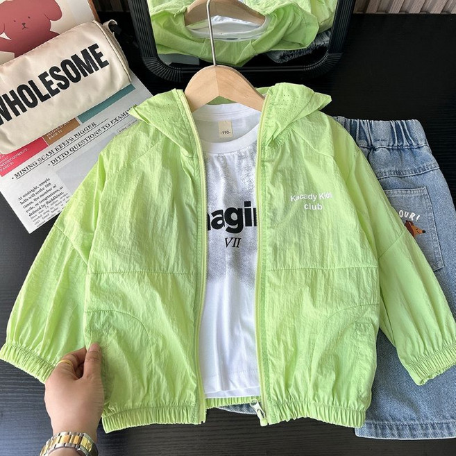 루비키즈 남아 여아 여름 에어컨 바람막이 F118