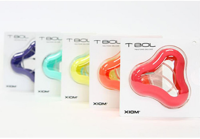 [wm] 실리콘 탁구공 탁구볼 3개 수납 보관 볼케이스 티볼 스포츠 헬스, 임의색상, 1개