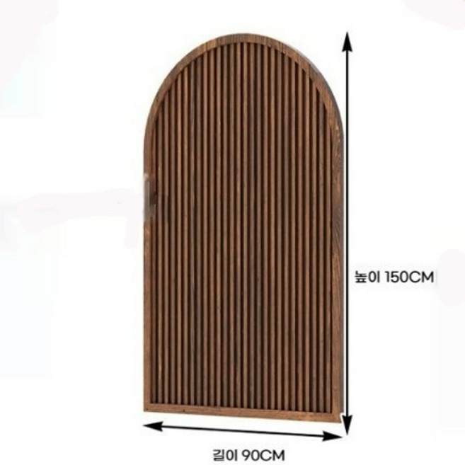 대문 휀스 단독주택 쪽문 담장 펜스 방부목 가벽 별장 출입문, 1. 60mm x 150mm 카본
