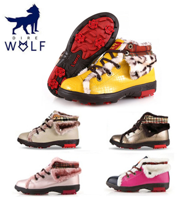 따뜻한 골프부츠 겨울부츠 동계 방한화 - 브리엔 보아 BOA 여성용 스파이크 겨울 골프화