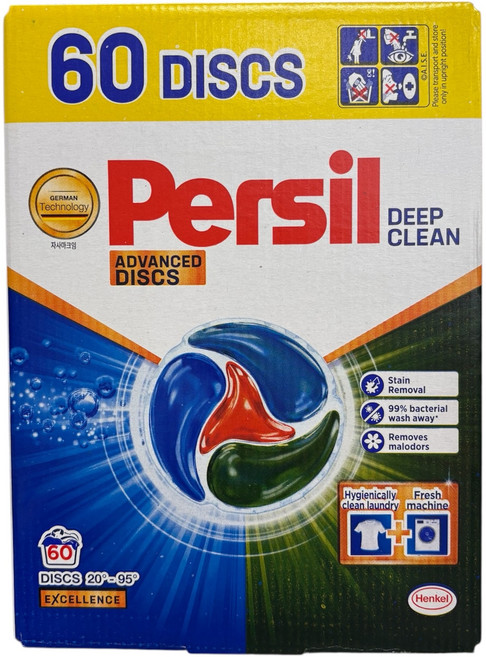 퍼실 디스크 캡슐세제 25g x 60입, 60개입, 1개