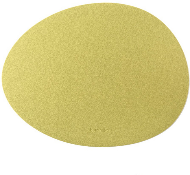 케라미카 실리콘 테이블매트 오벌 13color, 2.케라미카-올리브, 올리브, 1개