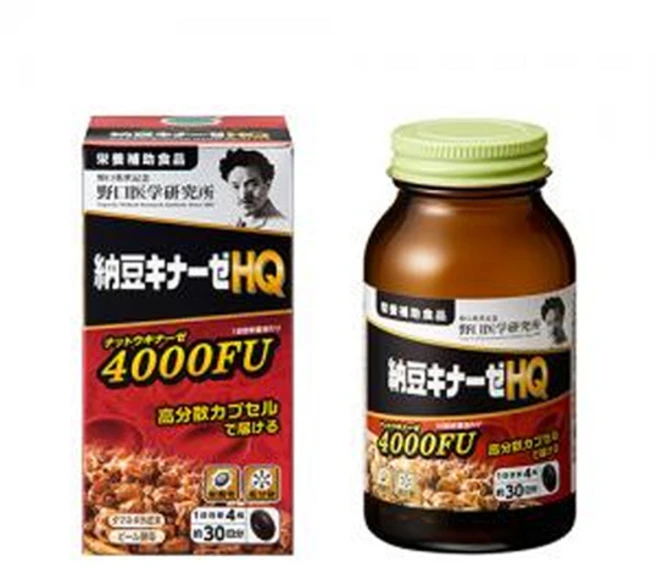 일본 노구치의학 낫토키나제 HQ 120정, 1개 - 쿠팡