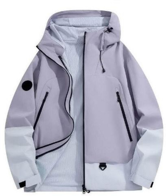 防風防水加絨加厚保暖連帽外套 - 戶外登山滑雪適用