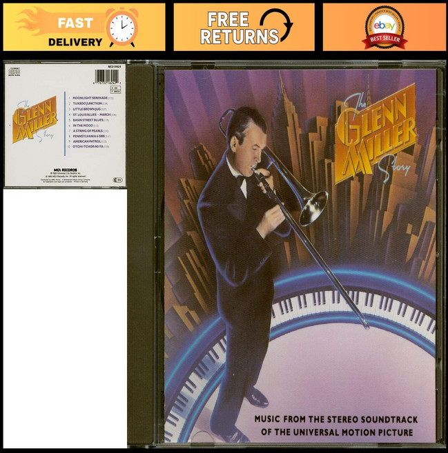 (수입 LP) Glenn Miller Story Vinyl Record Classic Music Soundtrack Stereo Edition, (수입 LP) Glenn Miller Story Vin