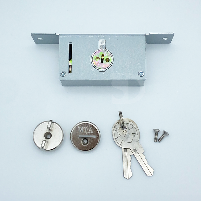 SD메탈 강화도어 상부 잠금장치 현관문 강화유리문 시건장치 키, 1개