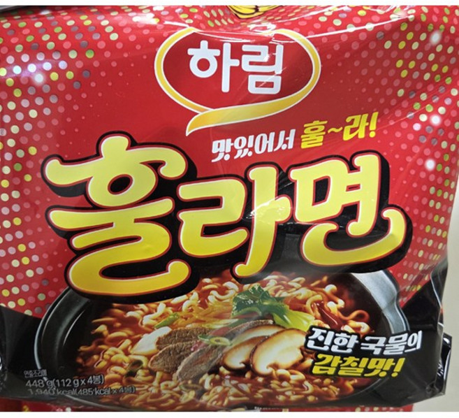 하림 훌라면 112gX4입 봉지라면, 1개