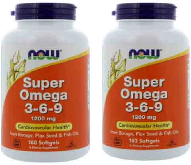 나우 슈퍼 오메가369 1200mg 소프트젤 180개 2팩, 2개, 180정 - 쿠팡