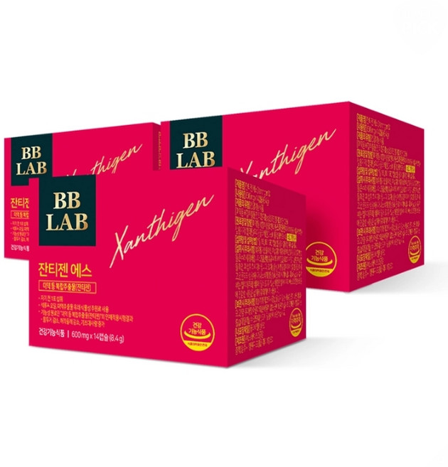 뉴트리원 비비랩 잔티젠 에스 다이어트, 14정, 3개