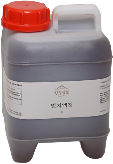 강경 함열상회 국내산 추자도 멸치액젓 4L 청정 젓갈 생젓국 원액 액젓 김장용 요리용, 1개