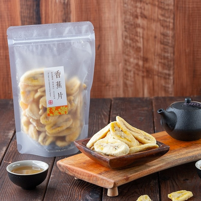 展榮商號 黃秋葵 蔬菜脆條零食, 1個, 原味香焦片150g, 150g