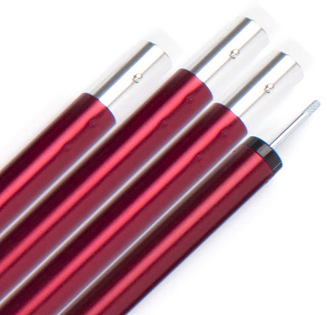 두랄루민 4절 분리형 폴대 33파이 240cm 텐트 타프 차박, 두랄루민 폴대, 33파이 240cm 와인, 1개