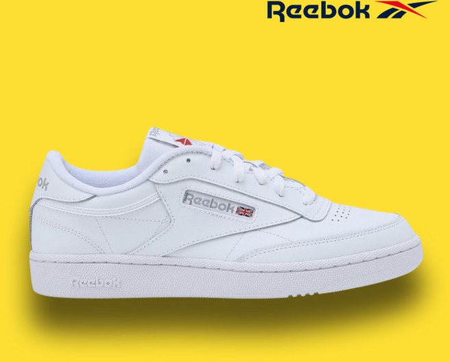 리복 클럽 C 85 오프 화이트 퓨어 그레이 RXSOXXCCUWT